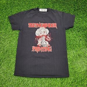 Vintage 90s Heavy-Metal Shirt XS/S 17x26 Black